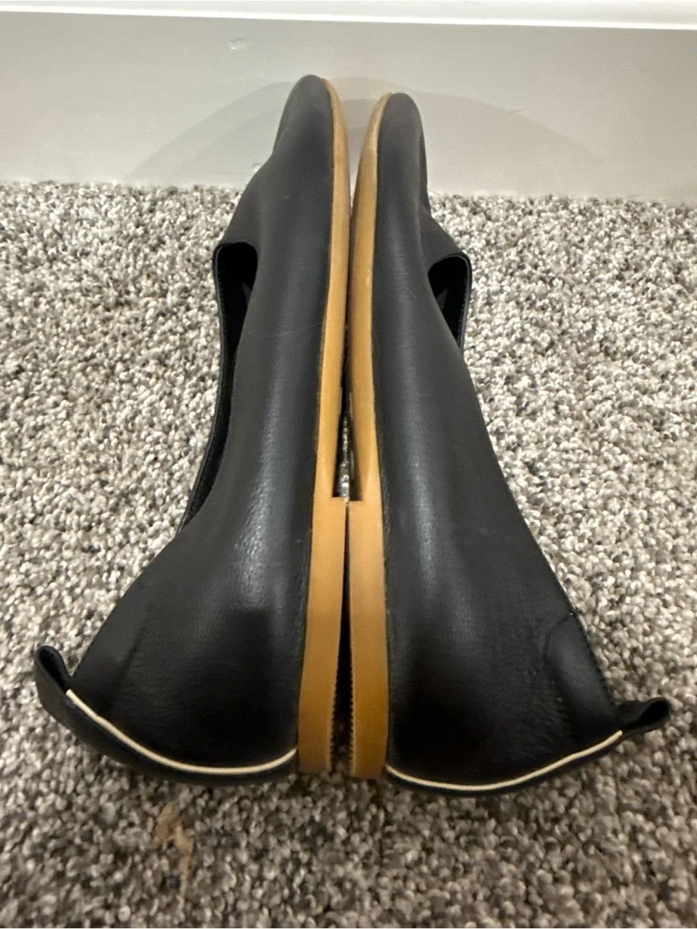 Everlane The Day Glove black leather ballet flats, size 8 - Picture 11 of 14